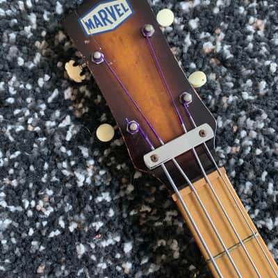 Multivox Marvel Bass 1955 Sunburst - Extremely Rare image 15