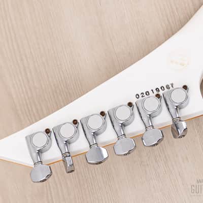 1989 ESP Custom Shop Horizon Custom Vintage Neck Through Guitar White, Near-Mint w/ Floyd Rose, Seymour Duncan image 5