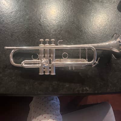 Immagine Bach AB190 Stradivarius Artisan Professional Model Bb Trumpet 2010s - Silver Plates - 5