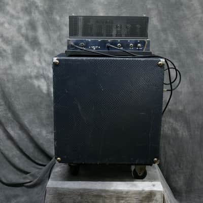 1966  Ampeg B15 NF - Blue Checked Tolex image 7