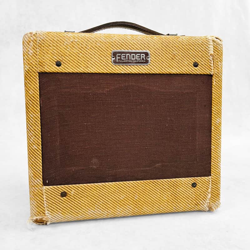Fender Champ 5C1 Wide Panel 1x6" Combo Amplifier 1954 - Tweed Bild 1