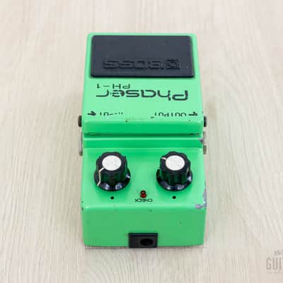 Immagine 1979 Boss PH-1 Phaser Silver Screw Vintage Guitar Effects Pedal Black Label Japan - 3