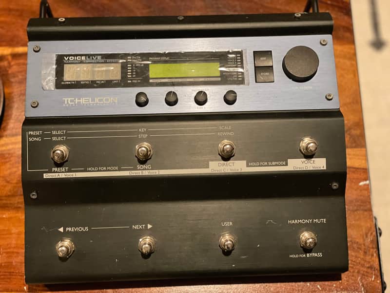 TC Helicon VoiceLive | Reverb