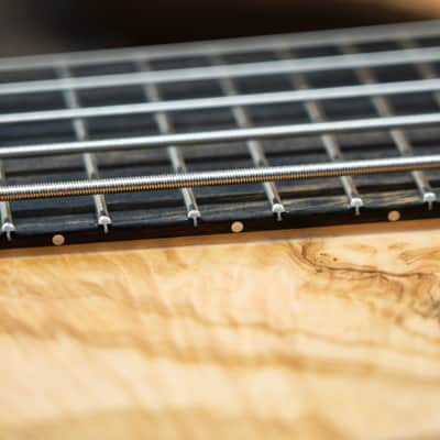 Fodera Imperial 5 Elite Custom Olive Used image 6