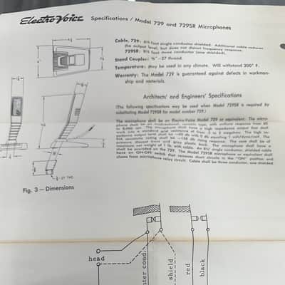Electro-Voice 729SR 1960s - Silver image 7