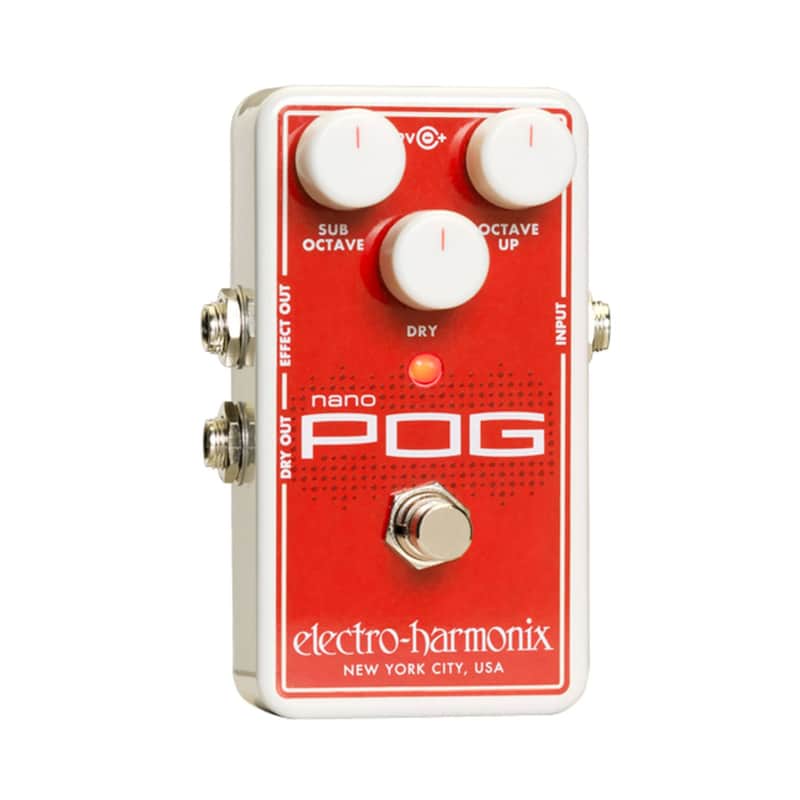 ELECTRO HARMONIX NANO POG POLYPHONIC OCTAVE GENERATOR PEDAL image 1