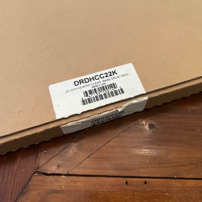 DW Coated/Clear Bass Drum Head - 22" (DRDHCC22K) image 6