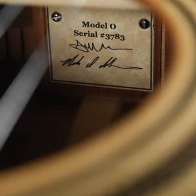 (Used) 2010s Huss & Dalton Model O Engelmann/Mahogany Parlor Acoustic Guitar #3783 image 4