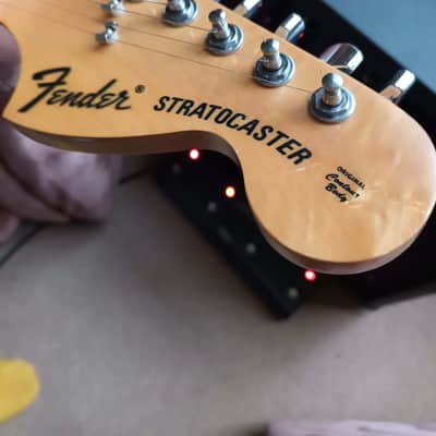 Fender Stratocaster 1985 made in Japan. All original. Paisley Pink. The Pink Panther. image 23