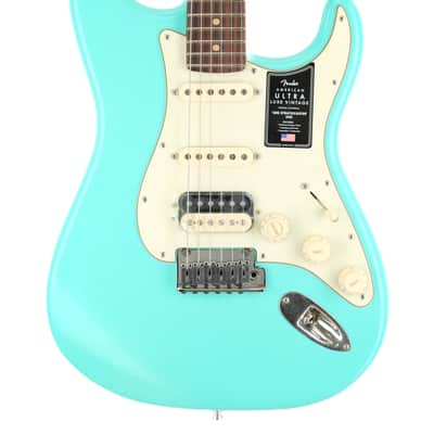 Fender American Ultra Luxe Vintage 60s Stratocaster HSS Sea Foam image 1