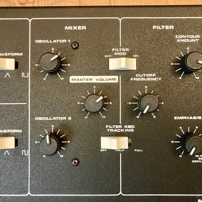 serviced Moog Prodigy MK1 Monophonic Analog Synthesizer / CV GATE 230v image 5