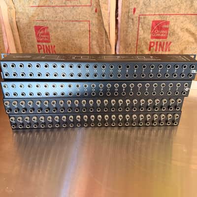 Neutrik NYS-SPP-L1 48-Point TRS Patchbay 2010s x 4 image 2