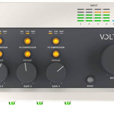 Universal Audio Volt 476P | 4-in/4-out USB 2.0 Audio/MIDI Interface. New with Full Warranty! image 2