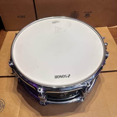 Sonor AQX 14x5.5 Snare Drum – Black Midnight Sparkle | Floor Model | w/ New Snare Wires image 2