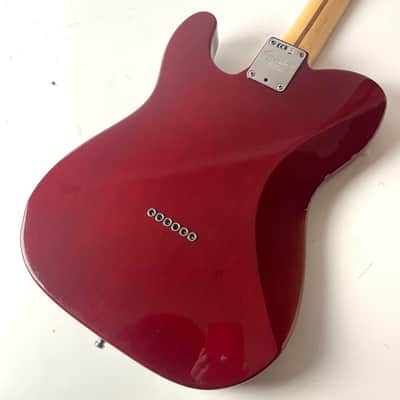 Fender American Deluxe Telecaster Ash with Maple Fretboard 2013 - Wine Transparent . Fender Upgraded Features, and Deluxe ATA Fender Travel case image 8