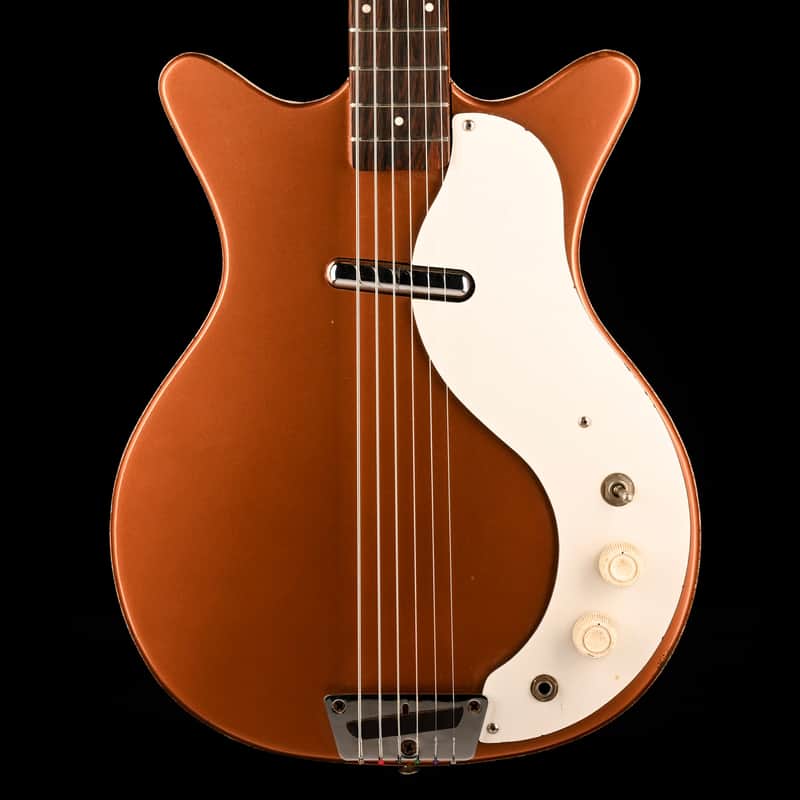 Vintage 1959 Danelectro Baritone Copper With OHSC image 1