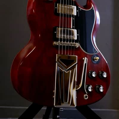 Gibson Custom Shop 60th Anniversary '61 Les Paul SG Standard 2021 - Cherry Red image 3