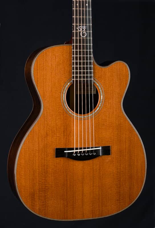 Santa Cruz 1934 OMC Custom Master Brazilian Rosewood and Fort Ross Chapel Redwood NEW image 1