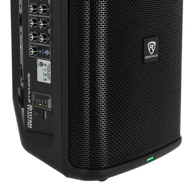 Rockville TITAN ONE PRO Battery Powered 8" DJ/PA Speaker+Dual 8" Subwoofer image 24
