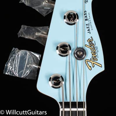 Fender Gold Foil Jazz Bass Sonic Blue (599) image 5
