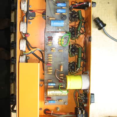 1969 Orange Matamp model 100  99% original ultra rare gem dont miss it image 11