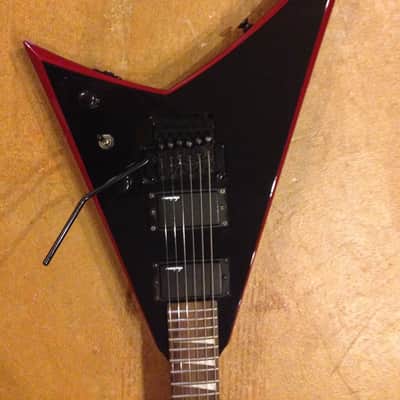 Jackson Randy Rhoads Flying V Electric Guitar 24 Shark Floyd Rose Bevel Tremolo image 2