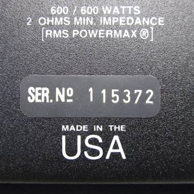 Carvin F300 Power Amp image 6