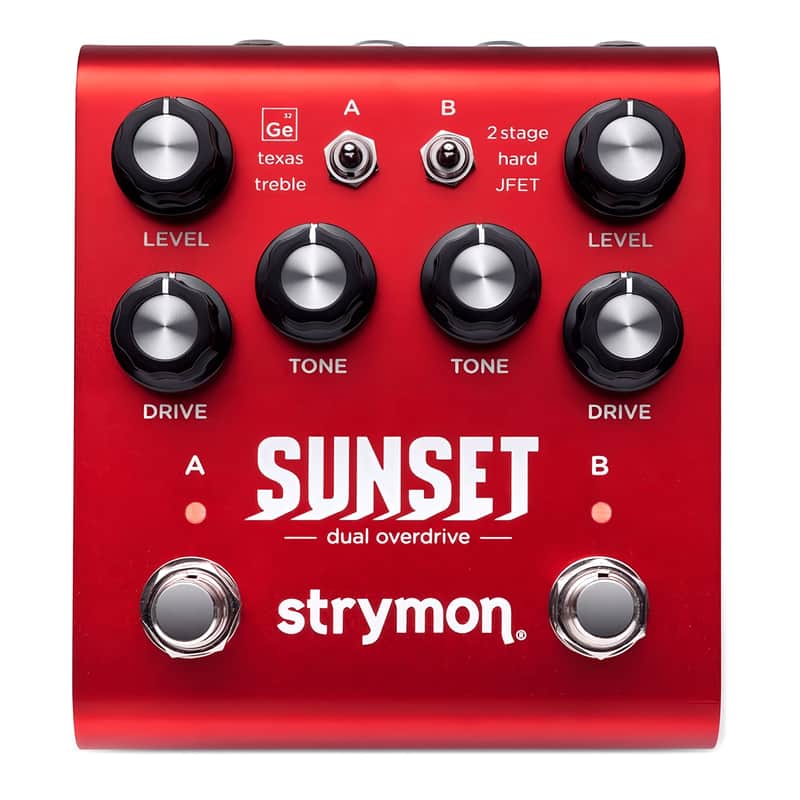 Strymon Sunset Dual Overdrive 2017 - Present - Red image 1