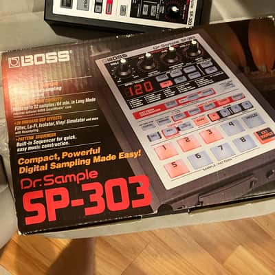 Boss SP-303 Dr. Sample With Original Box and Power Supply