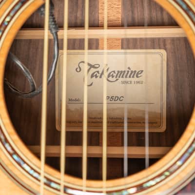 2018 Takamine P5DC - Natural Gloss | Japan Dreadnought Cutaway Acoustic Guitar CTP-3 Cool Tube Pickup | OHSC image 18
