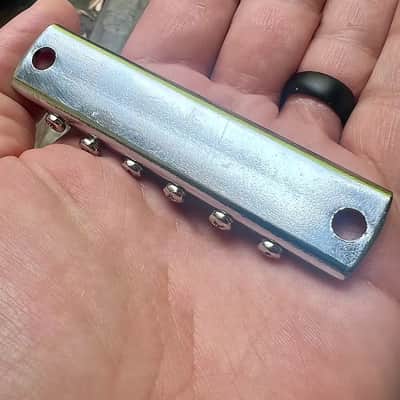 Waterslide Guitars Rubber Bridge For Tuneomatic Equipped Guitars ES 330, Casino, Harmony Archtop Etc image 2