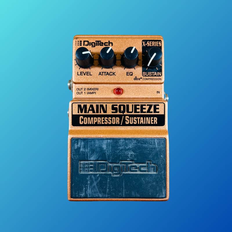 DigiTech Main Squeeze Compressor Sustainer Pedal image 1