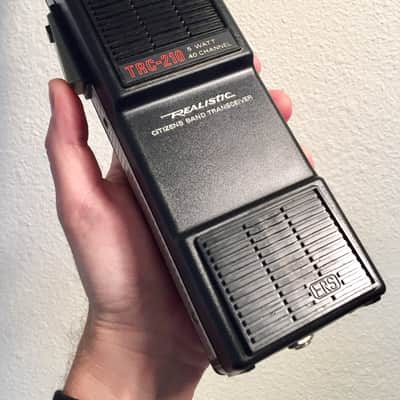 Vintage Circuit Bent Walkie Talkie "the Stranger Things" 1960s Black image 1