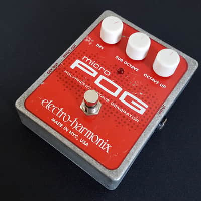 Electro-Harmonix Micro POG Polyphonic Octave Generator 2007 - Present - Red / Gray image 8