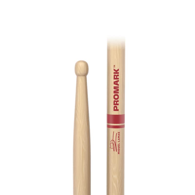 ProMark Drum Sticks Miguel Lamas Hickory, Wood Tip TXMLW image 1