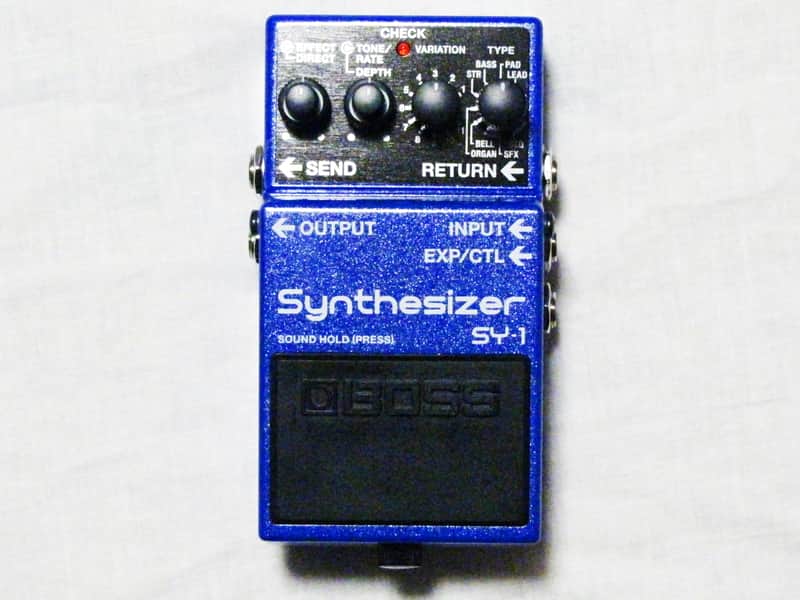 Used Boss SY-1 Synthesizer Guitar Effects Pedal image 1
