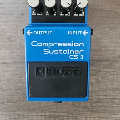 Boss CS-3 Compression Sustainer (Silver Label) 1997 - Present - Blue image 1