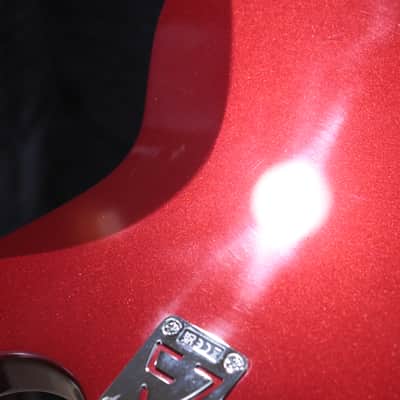 Guild Surfliner Deluxe Scarlett Red Metallic HSS Solid Body Electric Guitar image 18