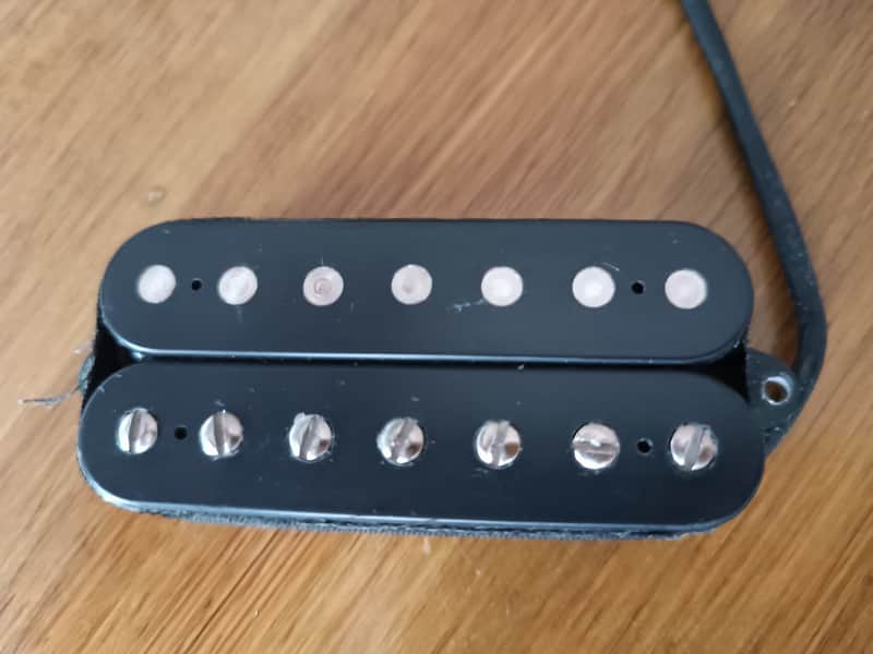 DiMarzio DP759BK PAF 7 String Humbucker 2010s - Black image 1