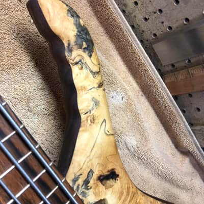 Beardly Customs Fanned Fret Left Handed 5 String Bass image 6