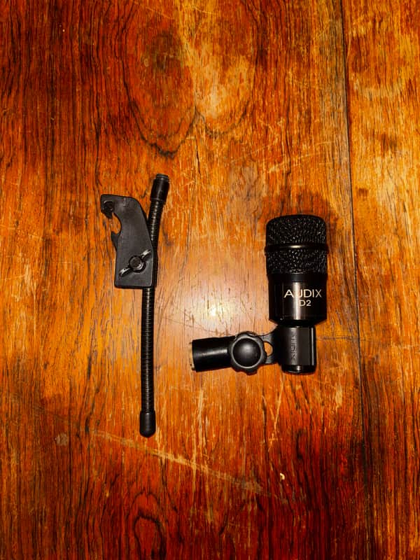 Audix D2 Hypercardioid Dynamic Drum / Instrument Microphone 2010s - Black image 1
