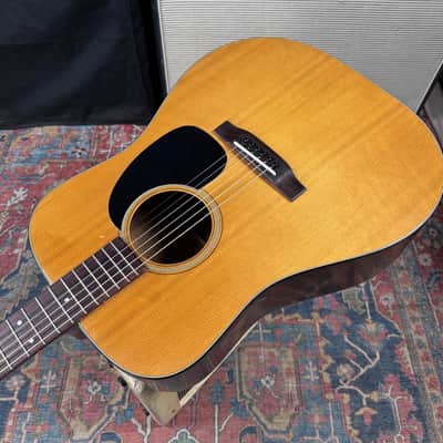 1980 Martin D-18 Dreadnought Natural Vintage *Pro Reset* image 20