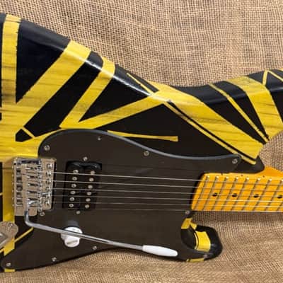 Unbranded PreOwned EVH Style Strat- Electric Guitar 2025 - Nitro image 2