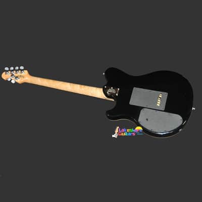 Ernie Ball Music Man 25th Anniversary- HH 2010 Red Burst image 5