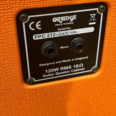 Orange AD30HTC 2-Channel 30-Watt Guitar Amp Head With PPC212 Closed Back 2x12" Guitar Speaker Cabinet image 10