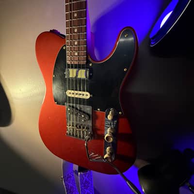Fender Player Plus Nashville Telecaster with Pau Ferro Fretboard 2021 - Present - Aged Candy Apple Red image 6