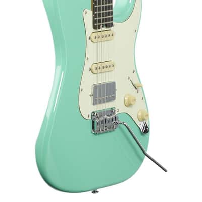 Schecter Nick Johnston Traditional HSS Electric Guitar Atomic Green image 9
