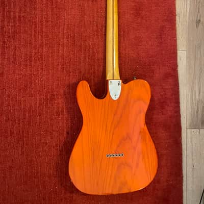 Fender FSR '72 Telecaster Custom P90 2012 - Sunset Orange Transparent image 4