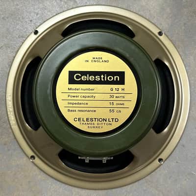 Celestion G12H-30W (Heritage Series) - Blown - needs re-cone - Free Shipping image 1