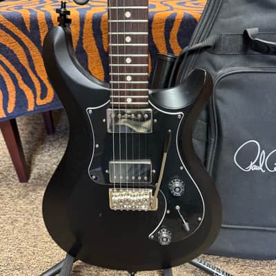 PRS S2 Standard 24 Satin with Pattern Thin Neck Profile 2023 Charcoal image 1